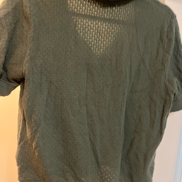 Madewell Collared Pointelle Sweater Tee Size small - Picture 7 of 7
